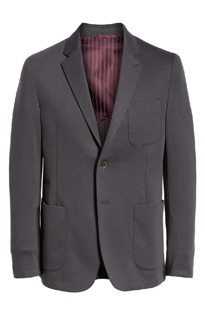 Shop Bugatchi Solid Sport Coat In Anthracite
