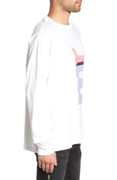 Shop Mr Completely Big Mr Oversize Long Sleeve T-shirt In White