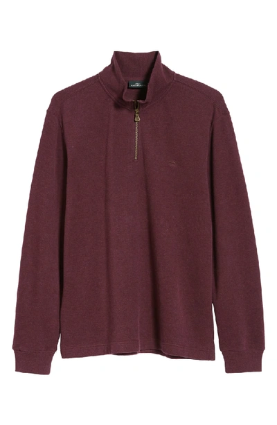 Shop Rodd & Gunn Alton Ave Regular Fit Pullover Sweatshirt In Burgundy