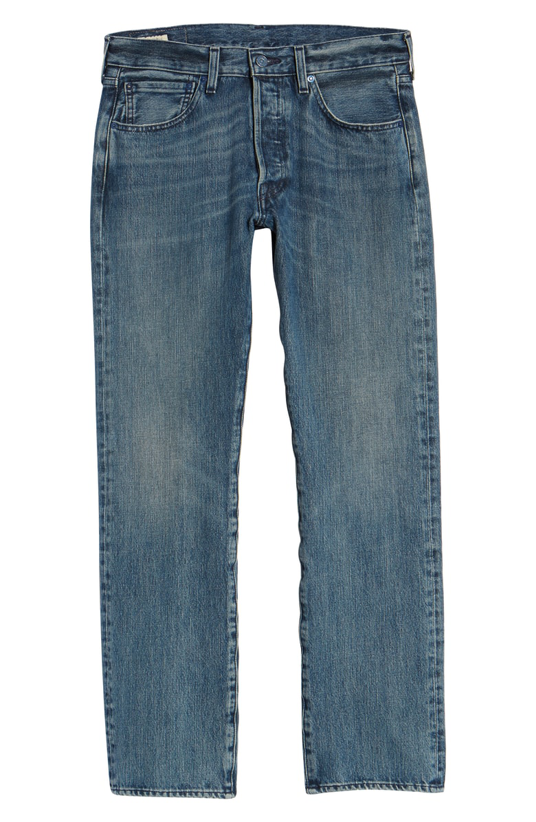 Levi's 501 Straight Leg Jeans In Tissue | ModeSens