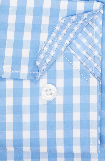 Shop English Laundry Regular Fit Check Dress Shirt In Blue