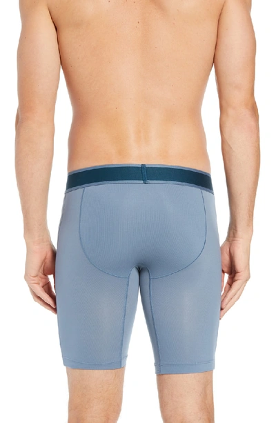 Shop Tommy John Air Boxer Briefs In Blue Mirage