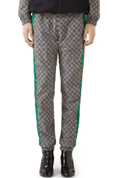 Shop Gucci Track Pants In Black