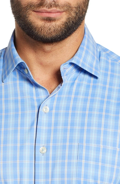 Shop Peter Millar Vessel Regular Fit Plaid Performance Sport Shirt