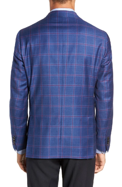 Shop Ted Baker Konan Trim Fit Wool Sport Coat In Blue
