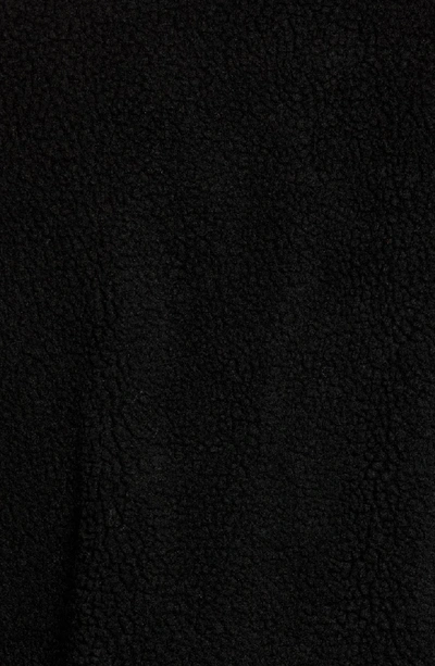 Shop Stutterheim Varby Reversible Fleece Jacket In Black