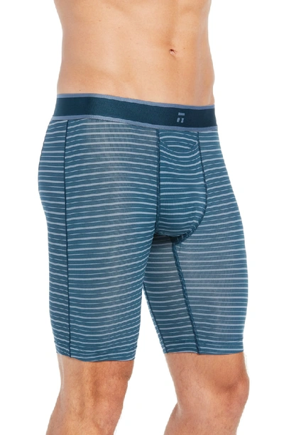 Shop Tommy John Air Boxer Briefs In Reflecting Pond/ Blue Mirage