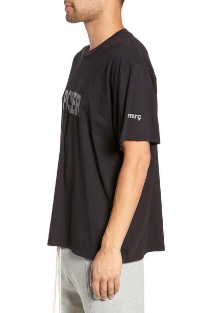 Shop Mr Completely Poser Oversize Graphic T-shirt In Black