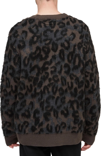 All saints cheap leopard jumper