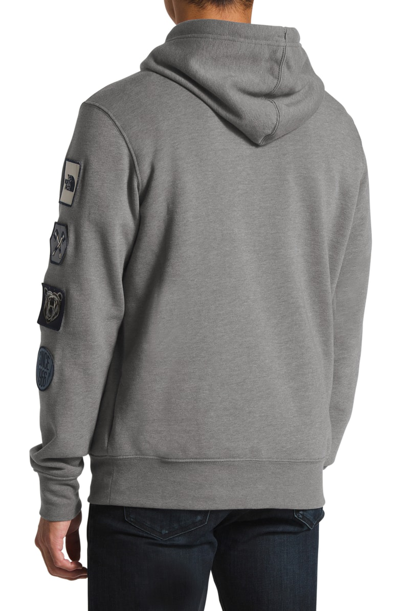 north face urban patches hoodie