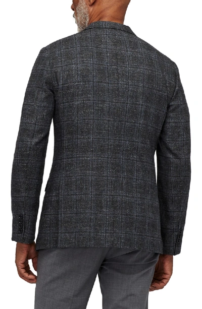 Shop Bonobos Slim Fit Unconstructed Plaid Sport Coat In Olive And Grey