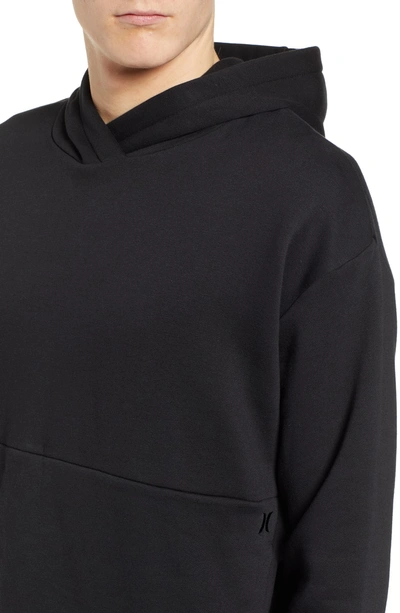 Shop Hurley Surf Check Icon Pullover Hoodie In Black