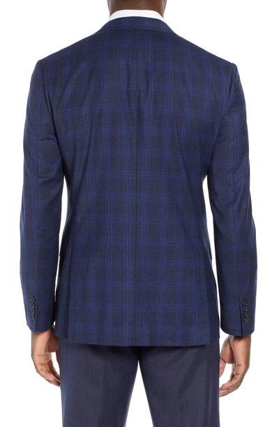 Shop Bonobos Jetsetter Check Stretch Wool Sport Coat In Exploded Navy Plaid