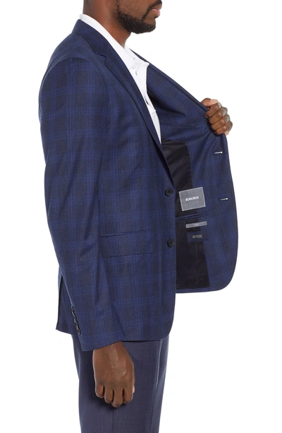 Shop Bonobos Jetsetter Check Stretch Wool Sport Coat In Exploded Navy Plaid