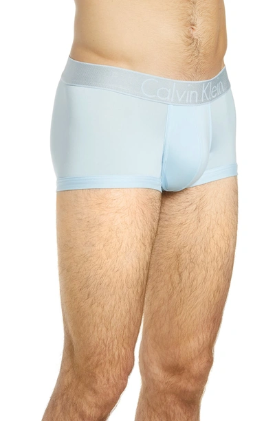 Shop Calvin Klein Customized Stretch Low Rise Trunks In Vent