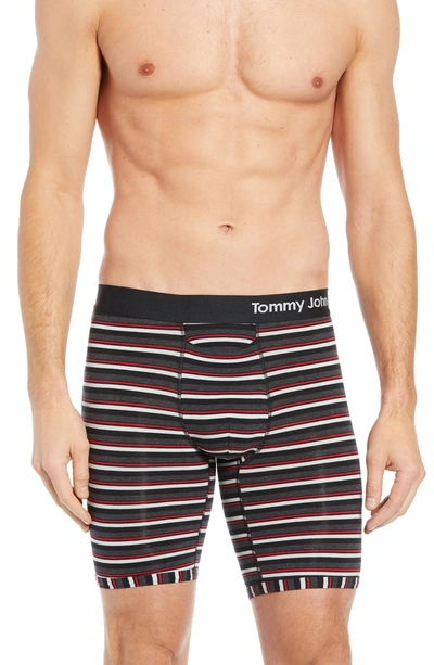 Shop Tommy John Cool Cotton Boxer Briefs In Haute Red