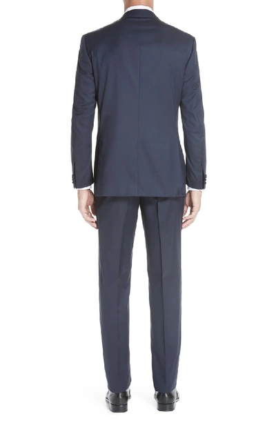 Shop Canali Classic Fit Wool Tuxedo In Navy