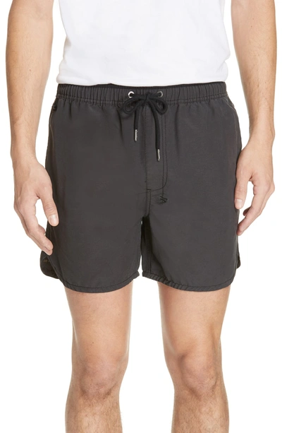 Shop Ksubi Bowie Swim Trunks In Back To Black