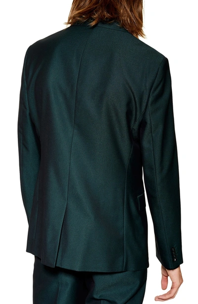 Shop Topman Banbury Slim Fit Suit Jacket In Green