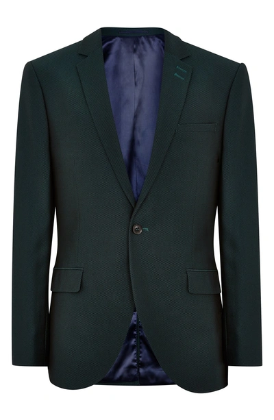 Shop Topman Banbury Slim Fit Suit Jacket In Green