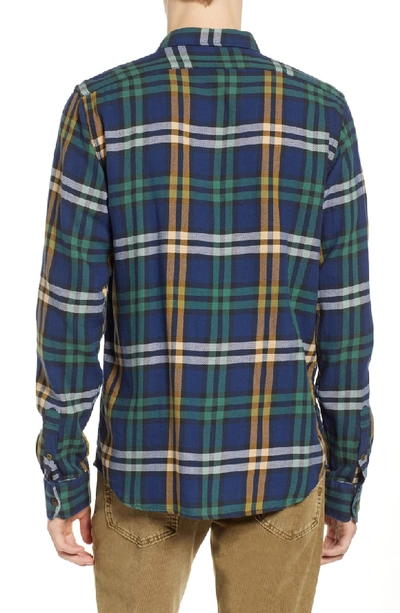 Shop Scotch & Soda Check Flannel Shirt In Combo E