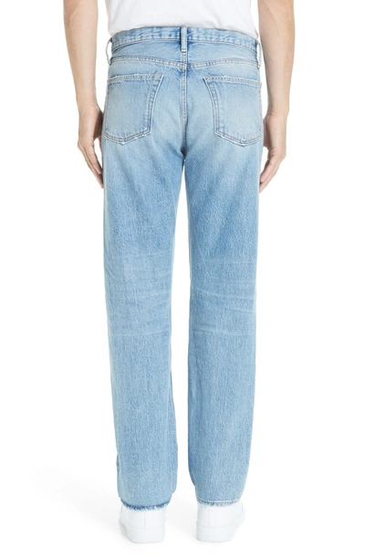 Shop Acne Studios 1996 Straight Leg Jeans In 1996 Light Blue Trash