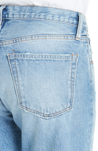 Shop Acne Studios 1996 Straight Leg Jeans In 1996 Light Blue Trash