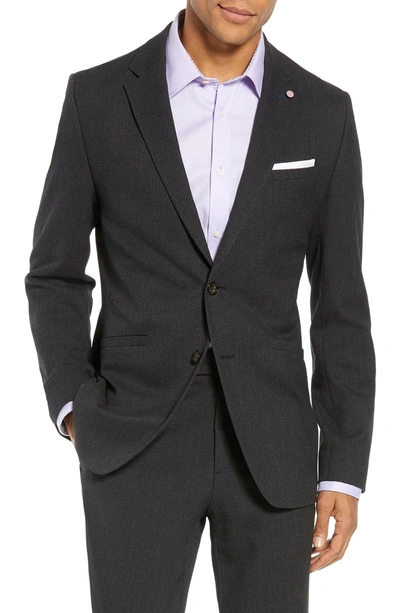 Shop Ted Baker Gorka Slim Fit Suit Jacket In Charcoal