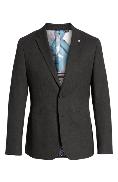 Shop Ted Baker Gorka Slim Fit Suit Jacket In Charcoal