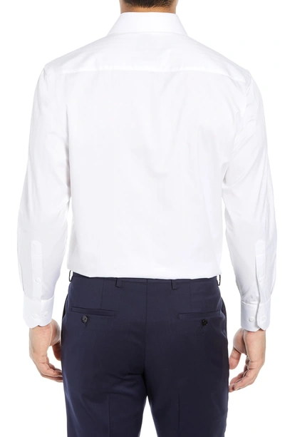 Shop English Laundry Regular Fit Herringbone Dress Shirt In White