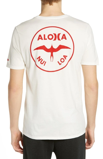 Shop Hurley Premium Jjf Aloha T-shirt In Sail