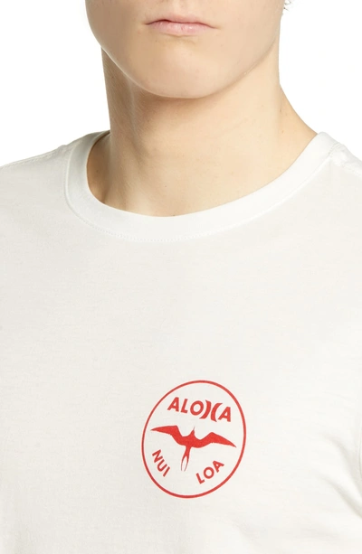 Shop Hurley Premium Jjf Aloha T-shirt In Sail