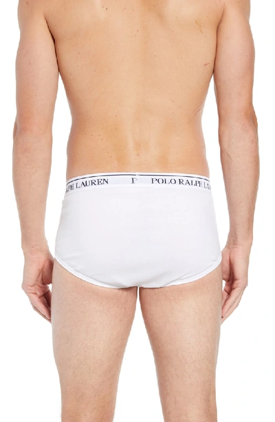 Polo Ralph Lauren Men's Underwear, Classic Cotton Low Rise Brief 4 Pack In  White | ModeSens
