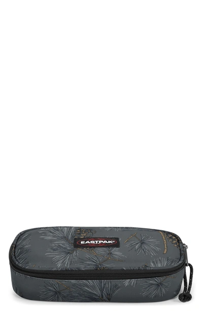 Shop Eastpak Oval Case In Wild Grey