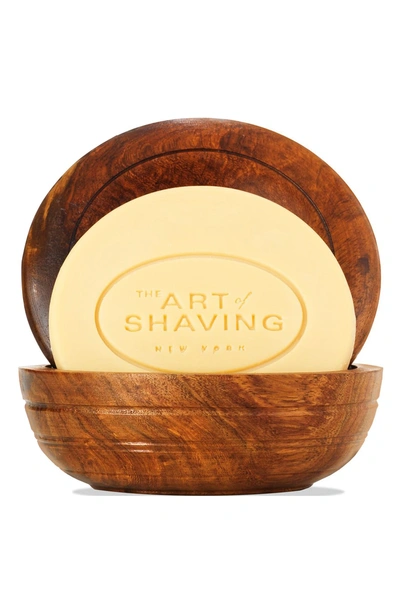The Art Of Shaving Shaving Soap With Wooden Bowl, Sandalwood In Sandalwood