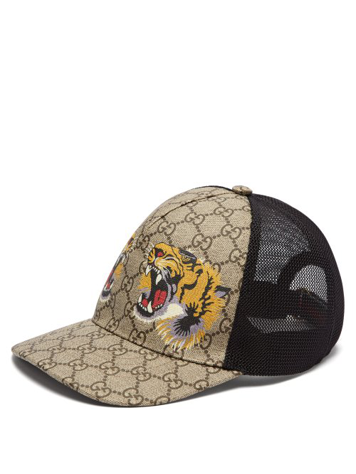 gucci cap with tiger
