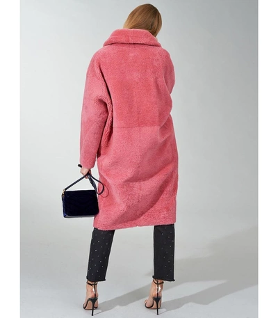 Shop Anne Vest Pink Coze Coat