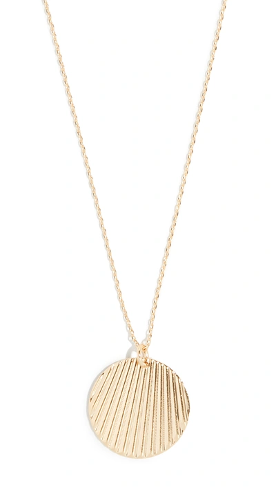 Shop Cloverpost Shed Necklace In Gold