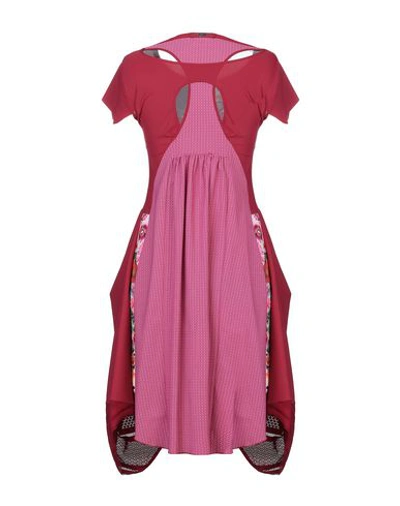 Shop High Short Dress In Garnet