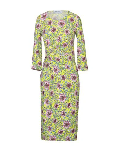 Shop Prabal Gurung Knee-length Dress In Yellow