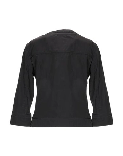 Shop Geox Jackets In Black