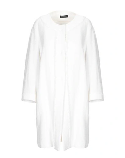 Shop Antonelli Full-length Jacket In White