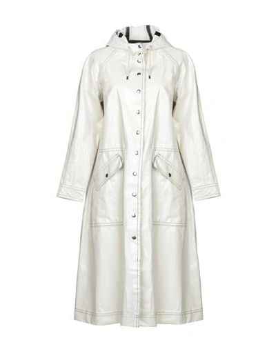 Shop Alexa Chung Full-length Jacket In White