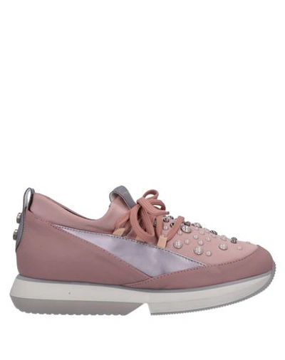 Shop Alexander Smith Sneakers In Pastel Pink