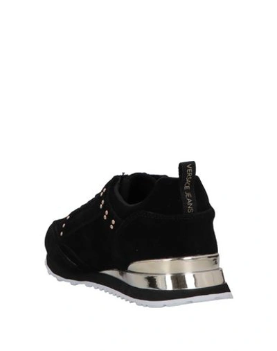 Shop Versace Jeans Sneakers In Black