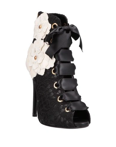 Shop Fausto Puglisi Ankle Boot In Black