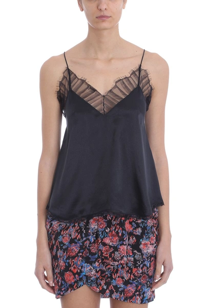 Shop Iro Berwyn Top In Black