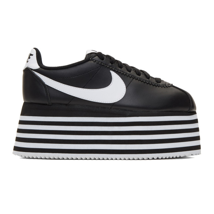 comme de garcons platform sneakers