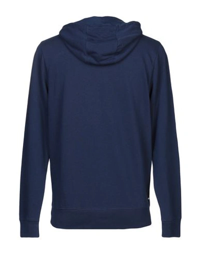 Shop Weekend Offender Hooded Sweatshirt In Dark Blue