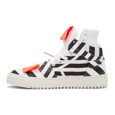 OFF-WHITE 白色 AND 黑色条纹 3.0 OFF-COURT 运动鞋